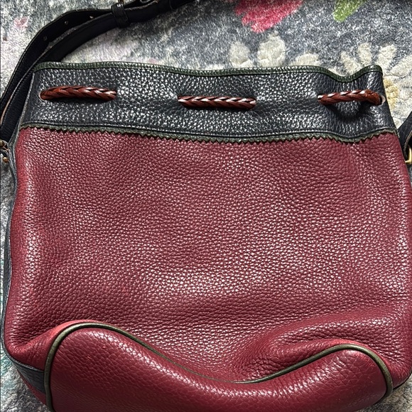 Vintage All Weather Leather Multicolor Dooney & Bourke Bag - Picture 5 of 8